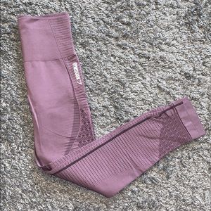 purple wash energy seamless leggings